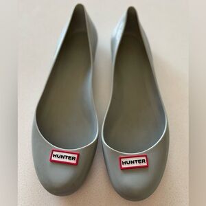 Hunter Classic Gray Rubber Waterproof Shoes